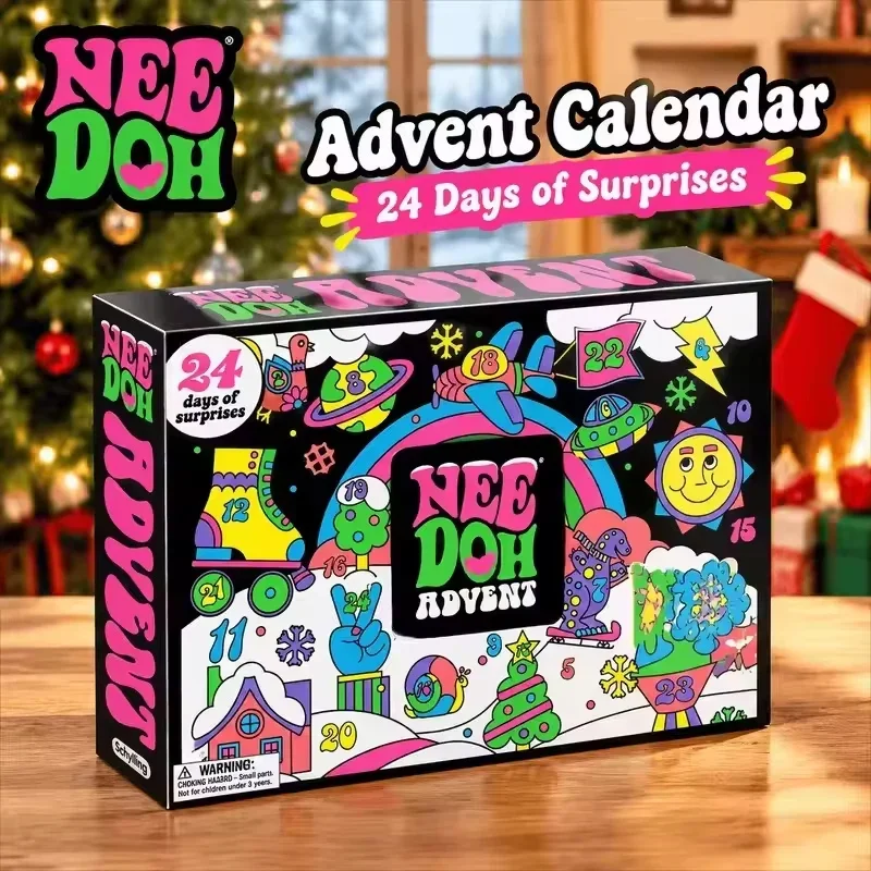 24日間のニードー スクイッシー アドベントカレンダー クリ - Kids Toys Xmas のレビューと価格