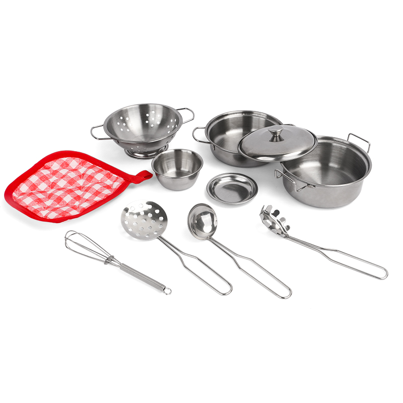 ステンレス製キッズキッチンおもちゃセット、本物そっくりの金属 - Kids Toys Kitchen Set のレビューと価格