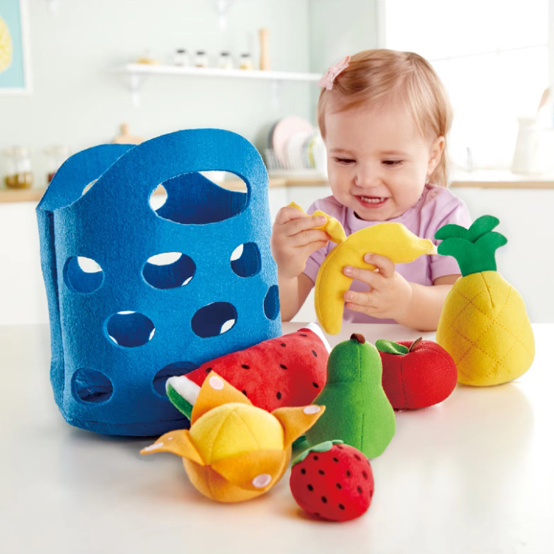 8 個フェルト食品野菜バスケットセットソフトフェルト布果物ご - Kids Toys Kitchen Set のレビューと価格