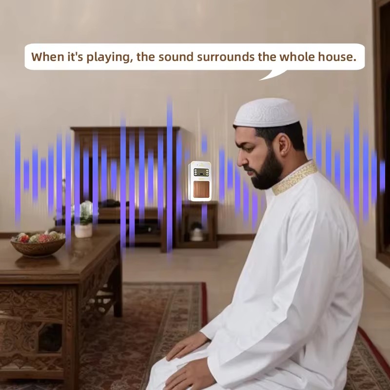 ナイトライトコーランアザン時計イスラム教徒用コーランアラブ語 - Kids Quran Toys のレビューと価格