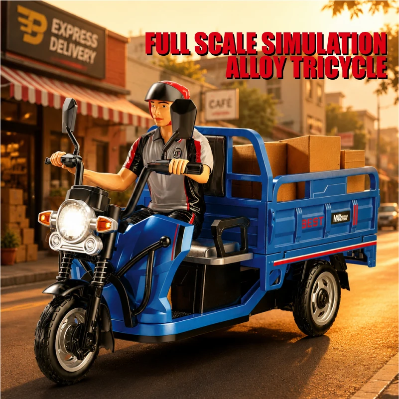 JJRC C8843 フルスケール合金製RC三輪車 2.4G - Kids Toys Under 50 のレビューと価格
