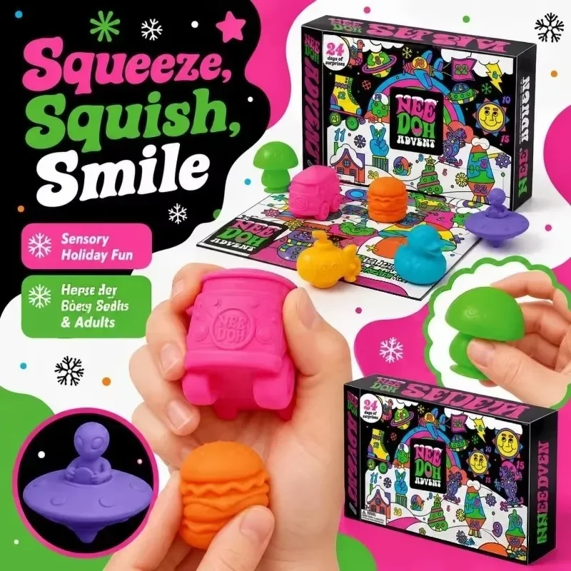2026年版 3Dクリスマス・ニードー・アドベントカレンダー - Kids Toys Xmas のレビューと価格