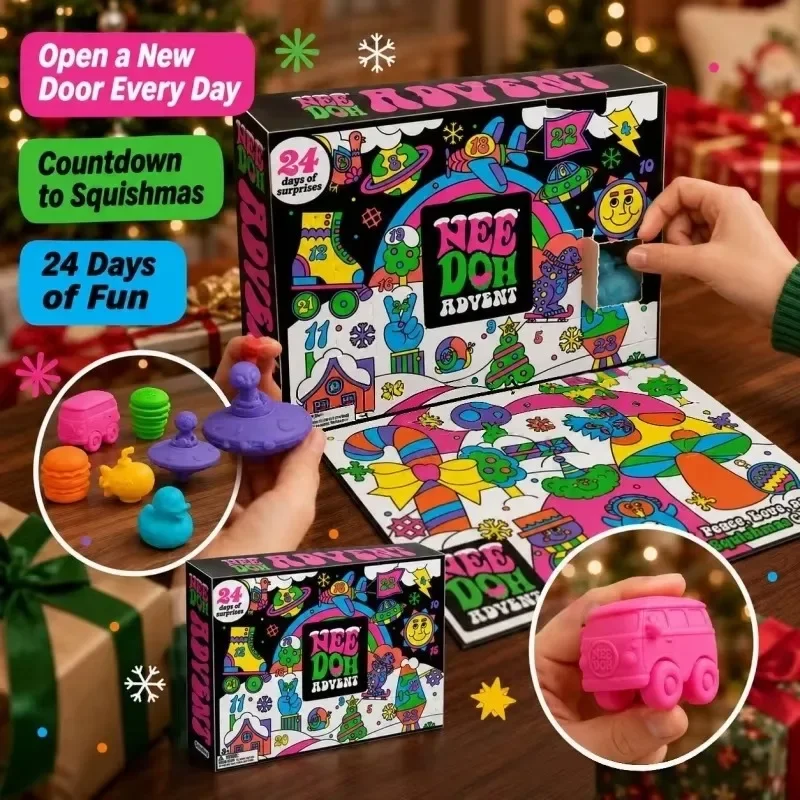 2026年版 3Dクリスマス・ニードー・アドベントカレンダー - Kids Toys Xmas のレビューと価格