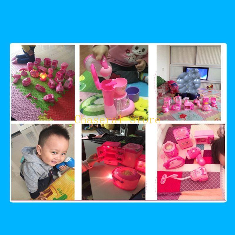 E7CE 子供キッド少年少女ミニキッチン電化製品ヘアドライヤ - Kids Toys Kitchen Set のレビューと価格